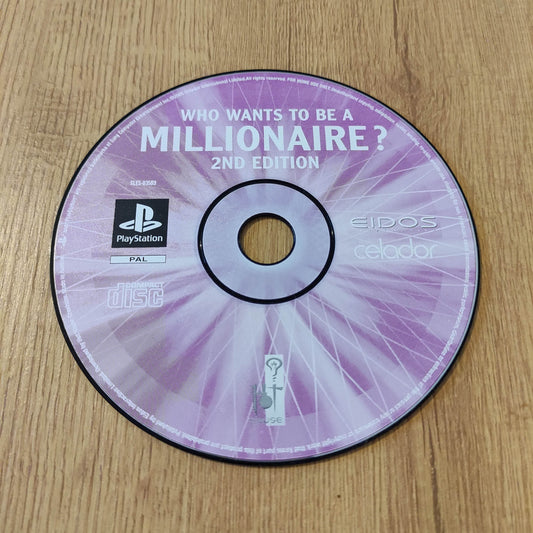 Who wants to be a Millionaire 2nd Edition Disc Only PS1