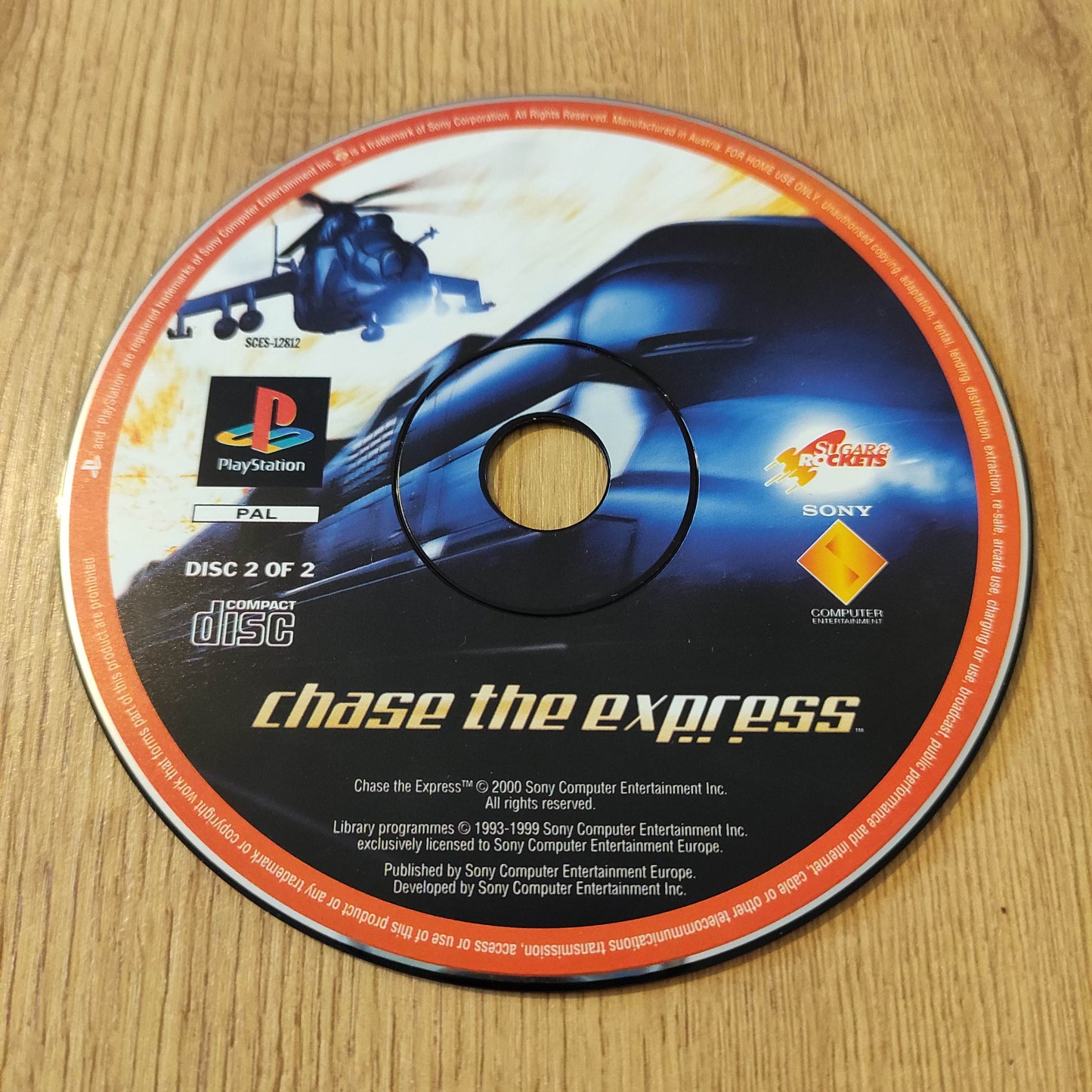 Chase the express (Disc 1 & 2) Disc Only PS1