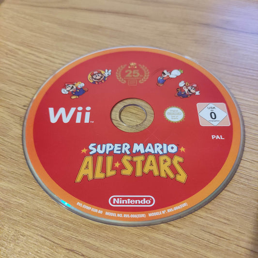 Super Mario All-Stars Disc Only Wii
