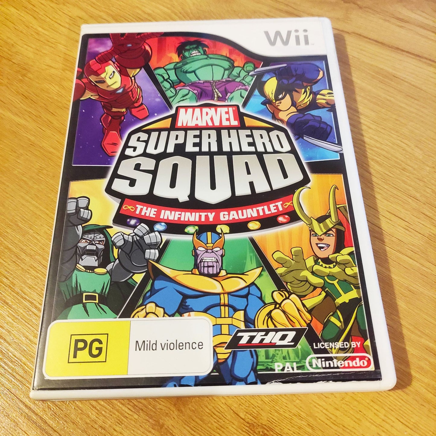 Superhero Squad Wii