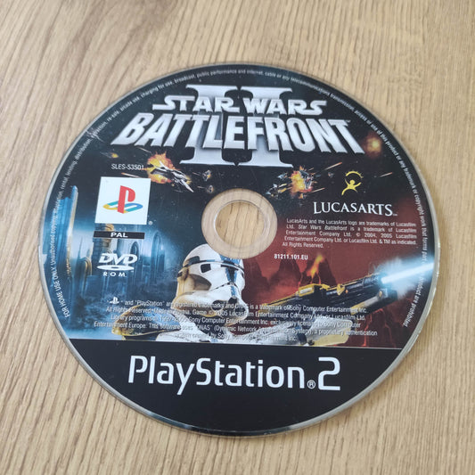 Star Wars Battlefront 2 Disc Only PS2