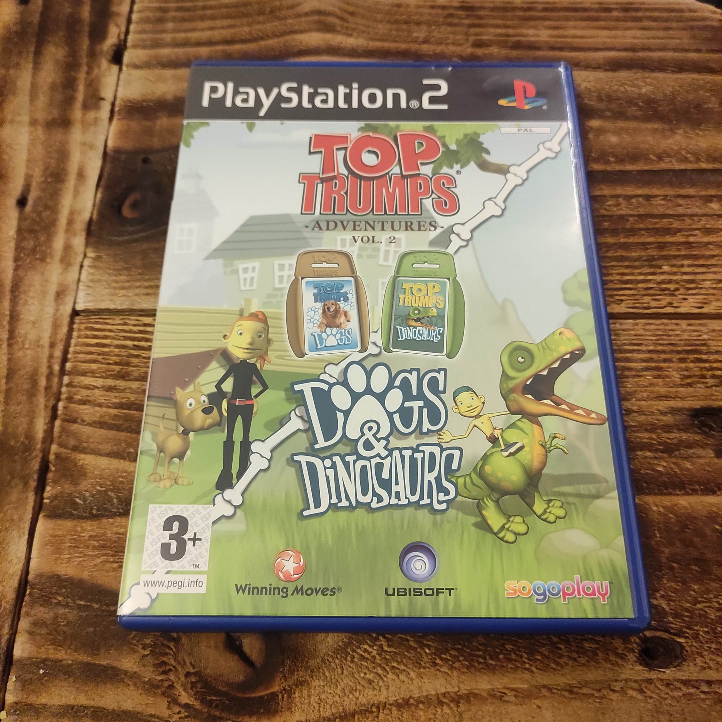 Top Trumps Adventures vol 2 Dogs & Dinosaurs (PS2)