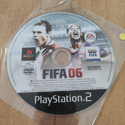 FIFA 06 Disc Only PS2