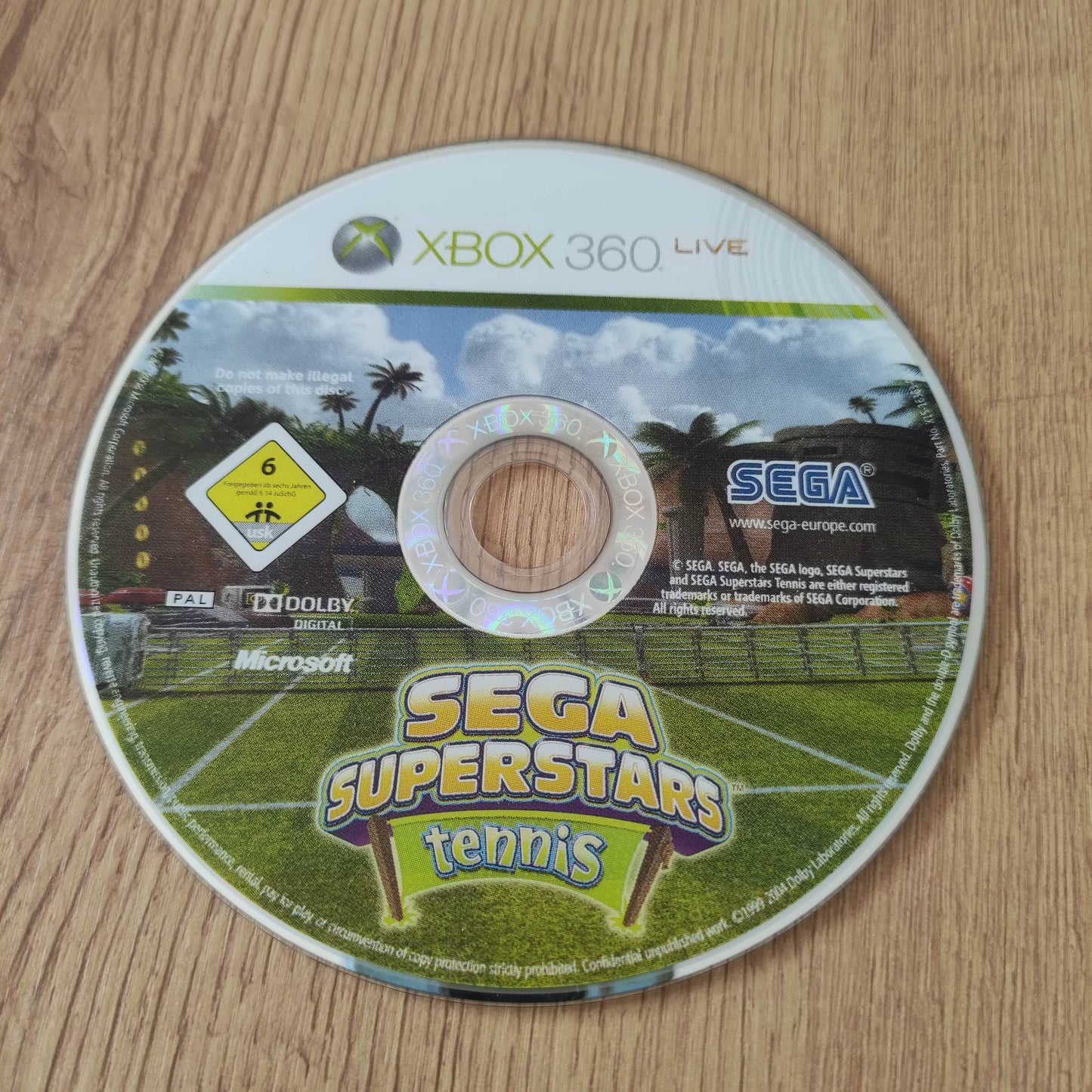 Sega Superstar Tennis Disc Only (XBox 360)
