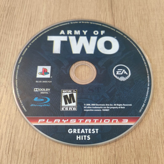 Army of TWO Disc Only PS3