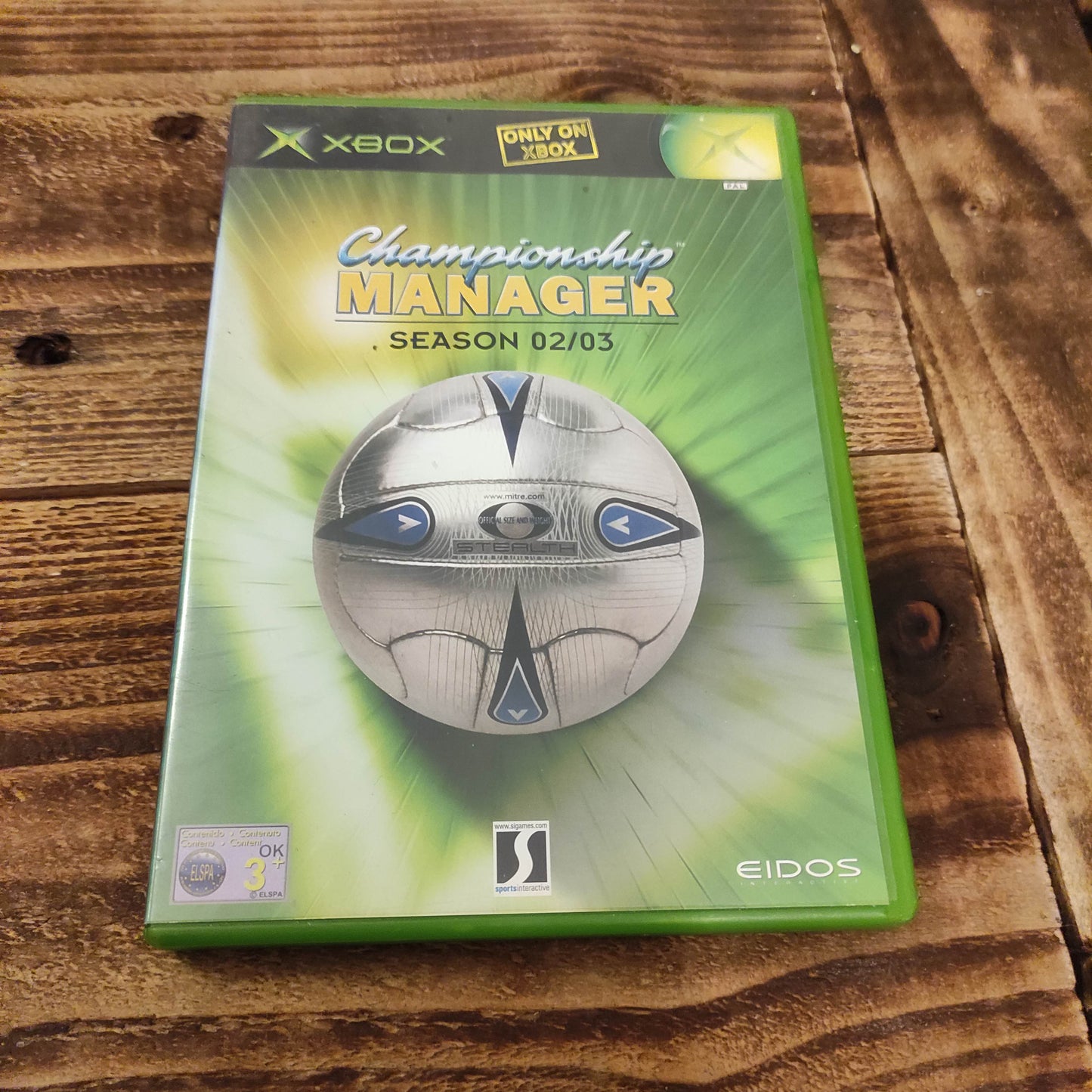 Championship Manager Season 02/03 Xbox