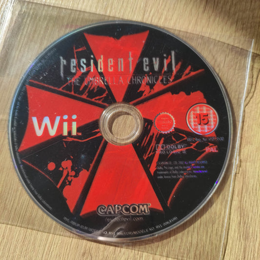 Resident Evil, The Umbrella Chronicles Disc Only Wii