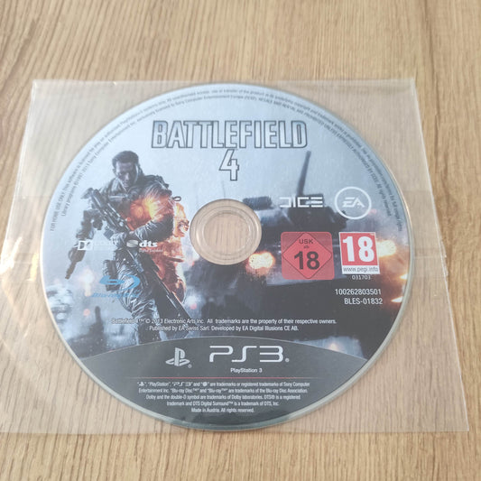 Battlefield 4 Disc Only PS3