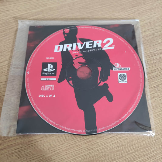 Driver 2 (Disc 1 of 2 only)Disc Only PS1