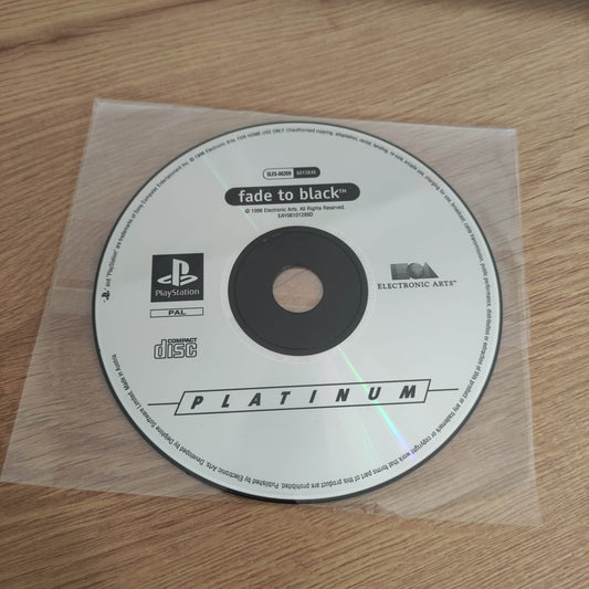 Fade to Black (Platinum) Disc Only PS1
