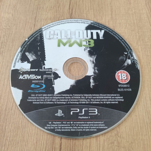 Call of Duty Modern Warfare 3 Disc Only PS3
