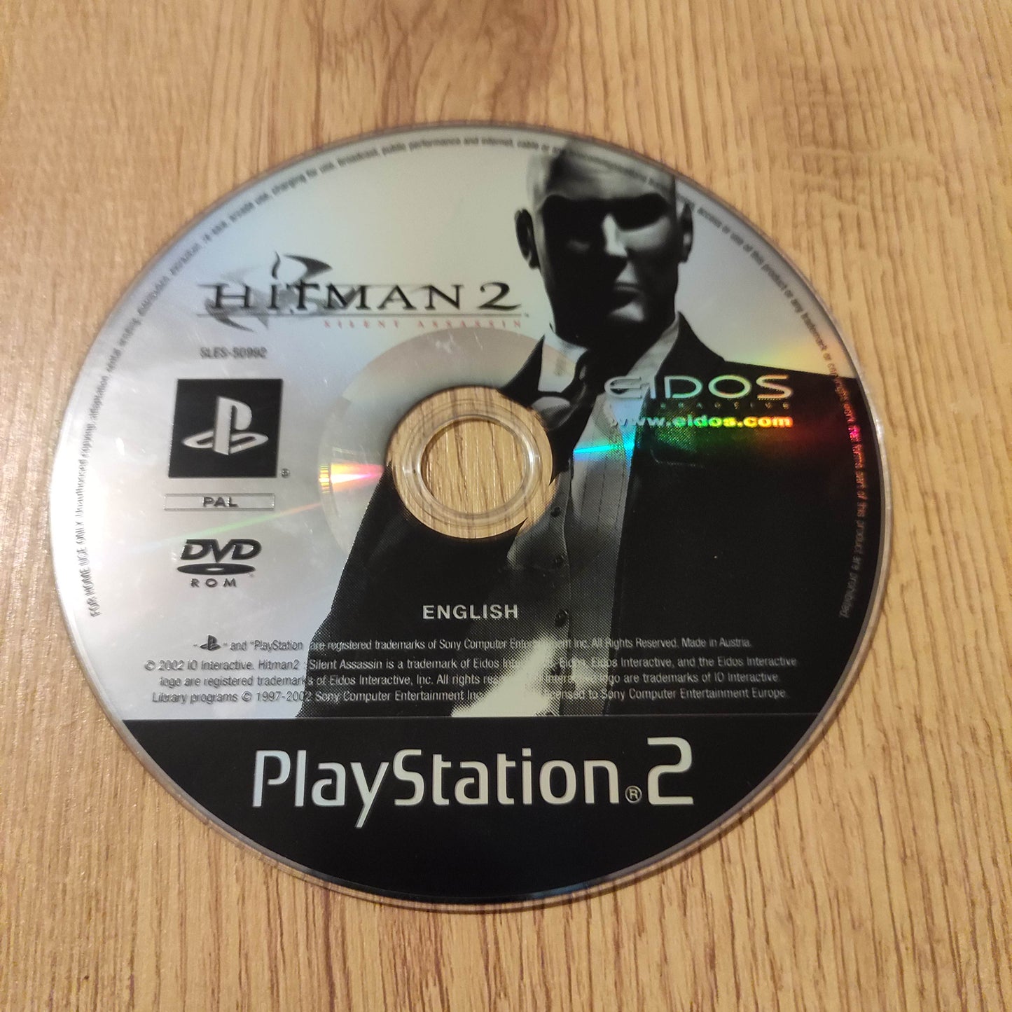 Hitman 2 Disc only PS2