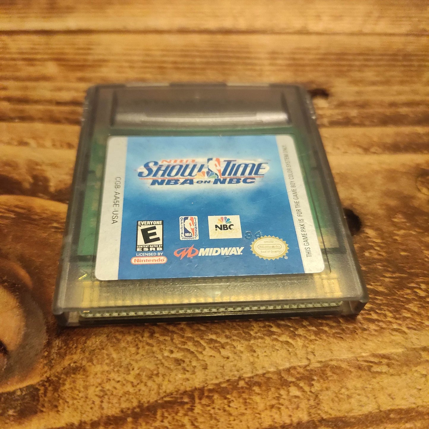 Show Time NBA on NBC (Gameboy Colour) UNBOXED