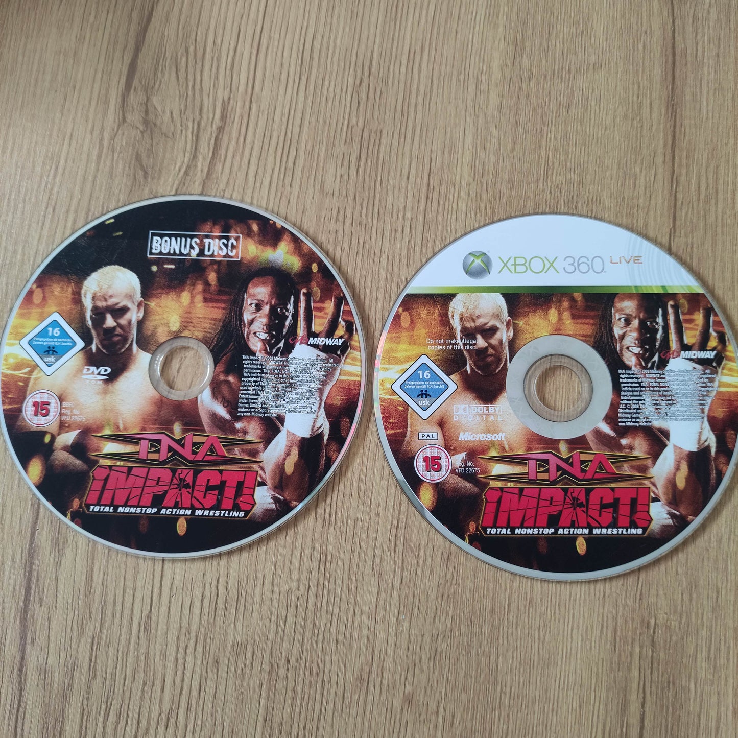 TNA Impact Disc Only (XBox 360)