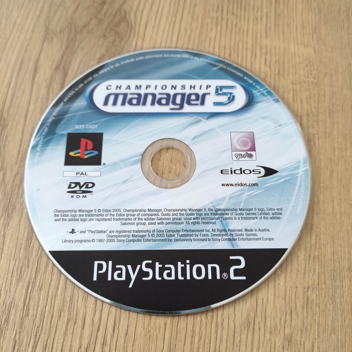 Championship Manager 5 Disc Only PS2