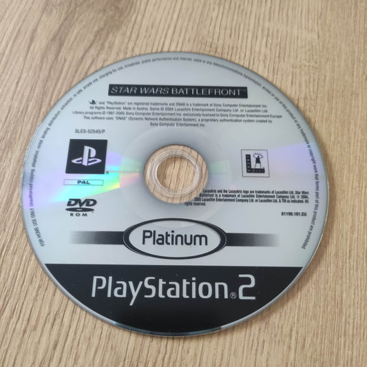 Star Wars Battlefront Platinum Disc Only PS2