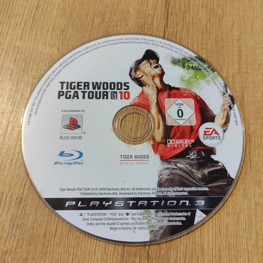 Tiger Woods PGA tour 10 Disc Only (PS3)