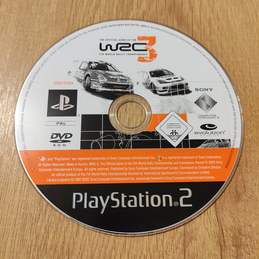 WRC 3 Disc Only PS2