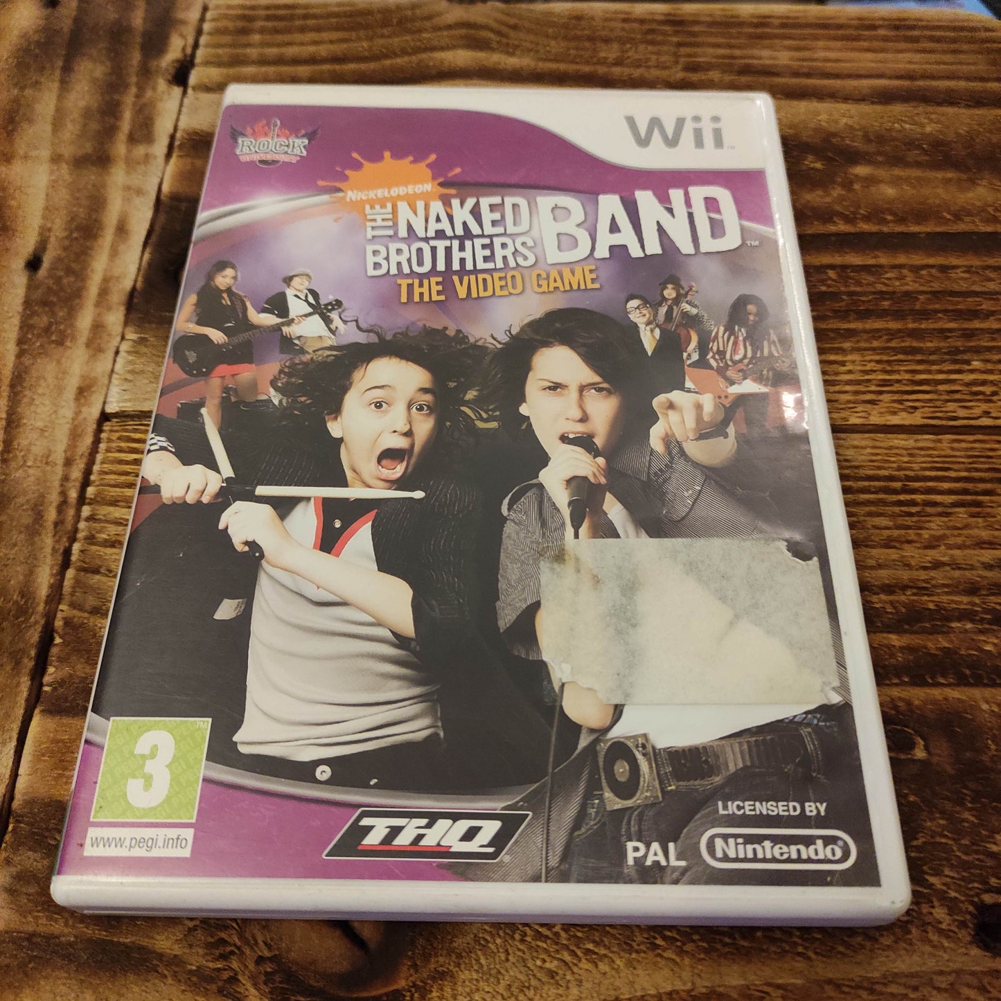 The Naked Brothers Band Wii