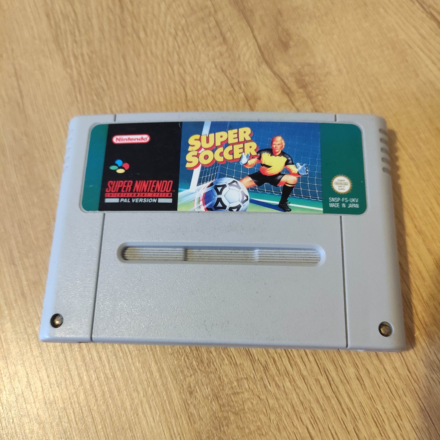 Super Soccer SNES UNBOXED