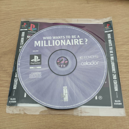 Who wants to be a millionaire Disc Only PS1