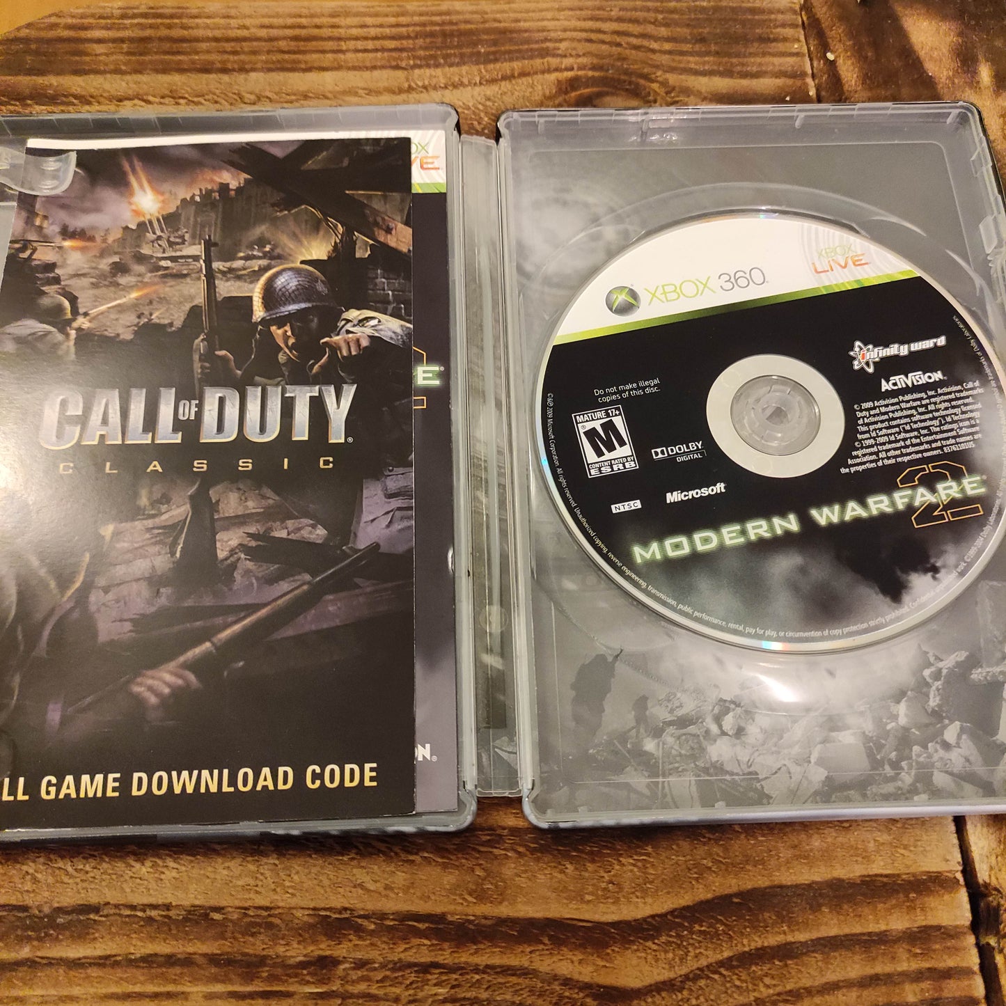 Modern Warfare Steelbook (XBox 360)
