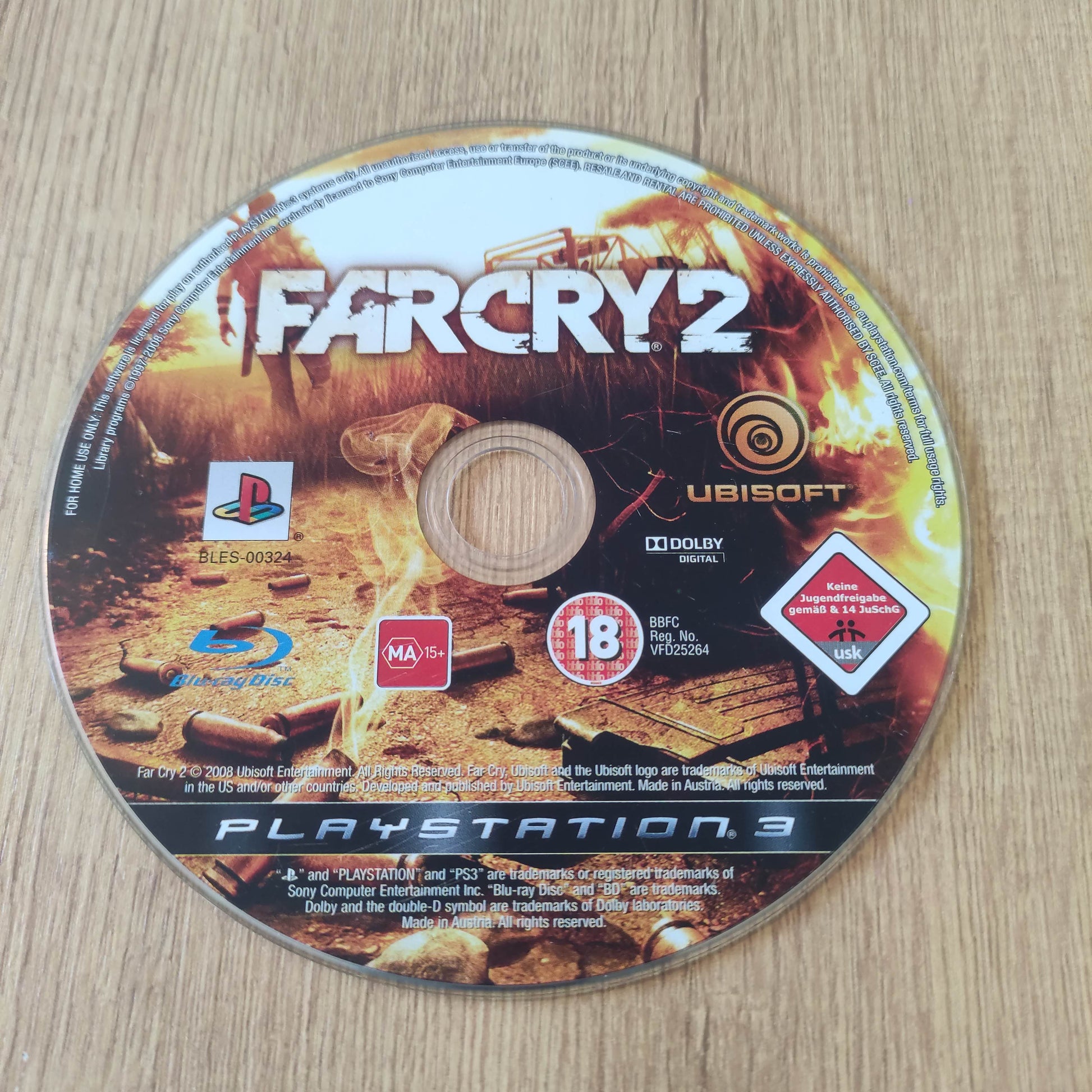 Farcry 2 Disc Only (PS3) - 8-Bit Exchange (8BitX)