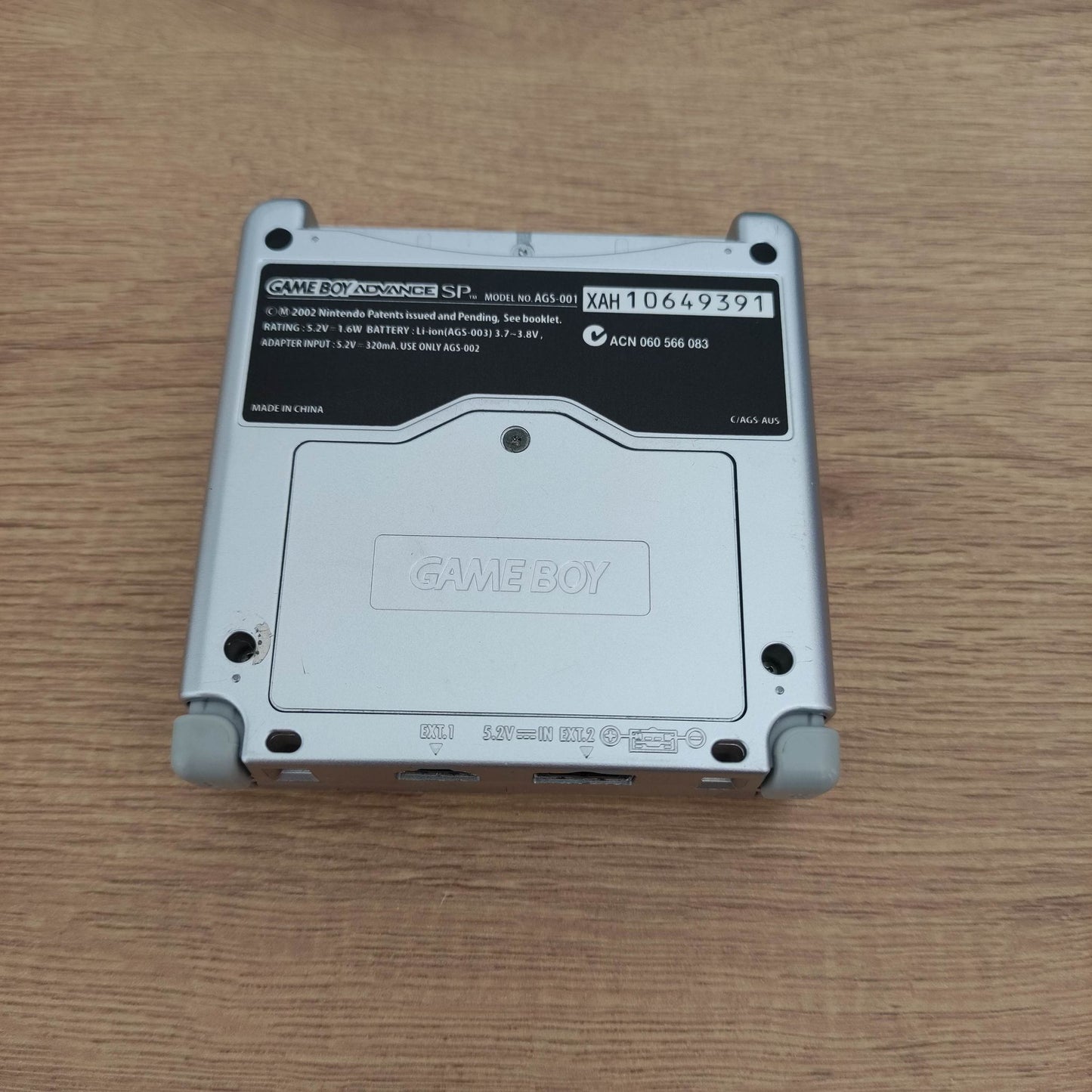 Gameboy Advance SP -001 (Silver)