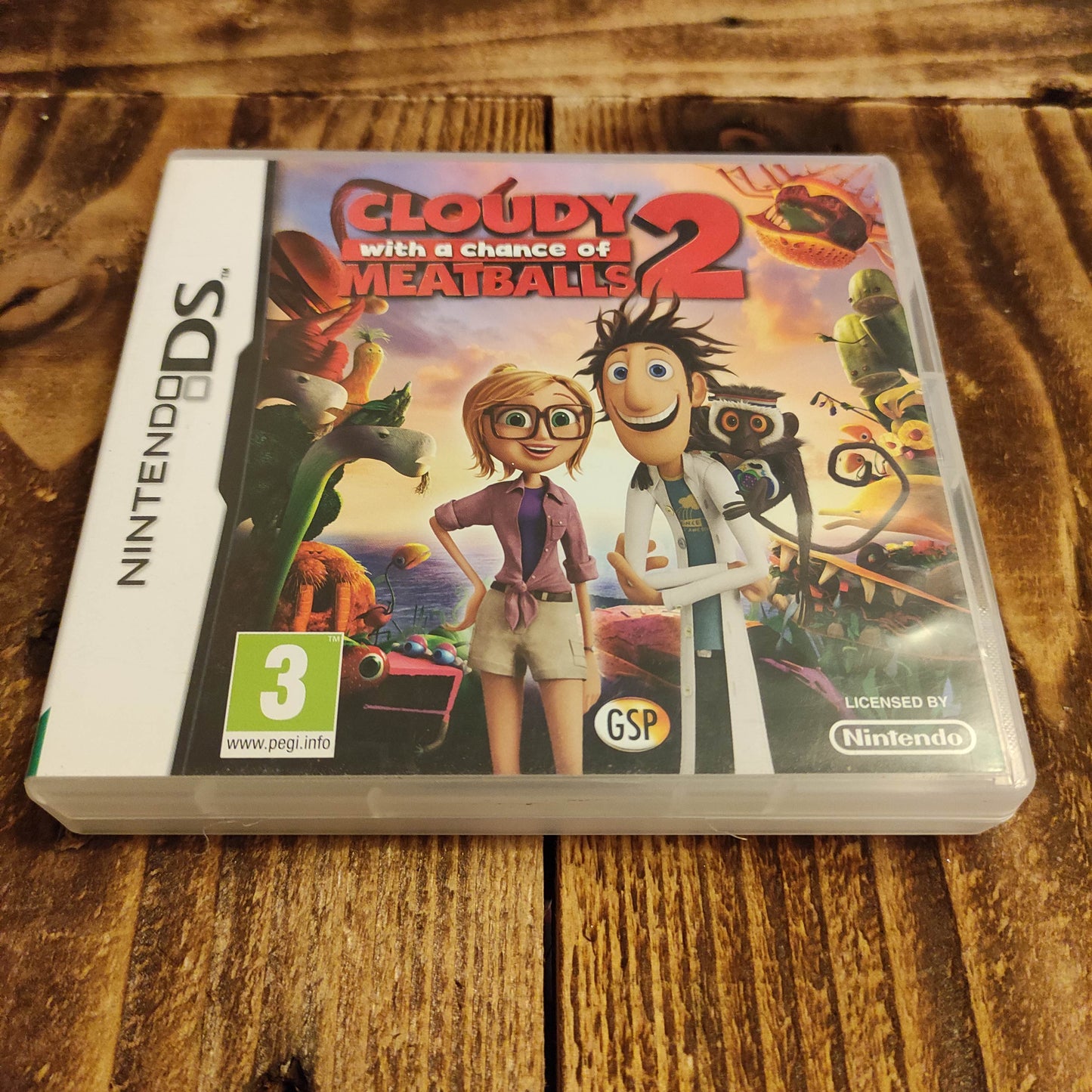 Cloudy with a chance of Meatballs 2 DS