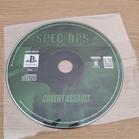 Spec Ops Covert Assault Disc Only PS1