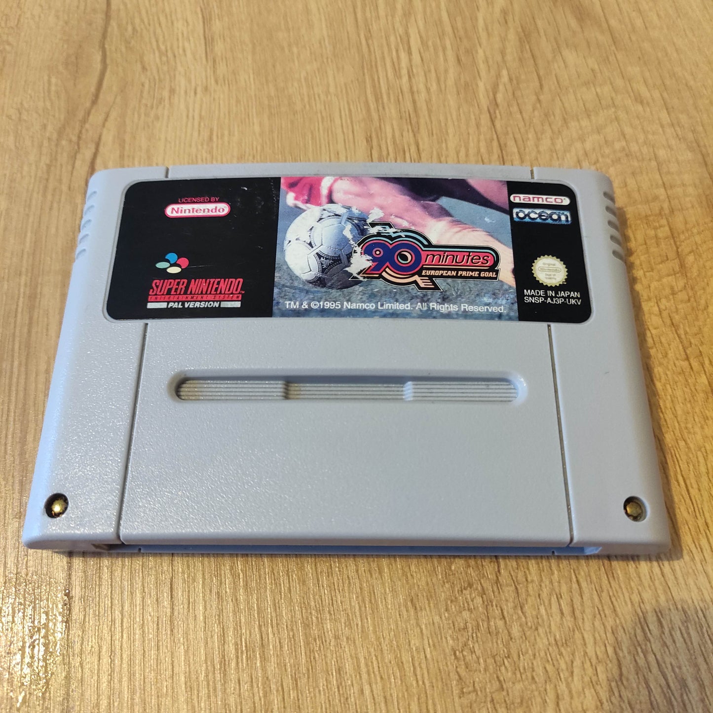 90 minutes European Prime Goal SNES UNBOXED