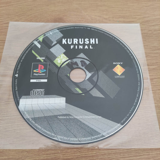 Kurshi Final Disc Only PS1