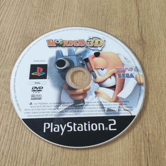 Worms 3D Disc Only PS2