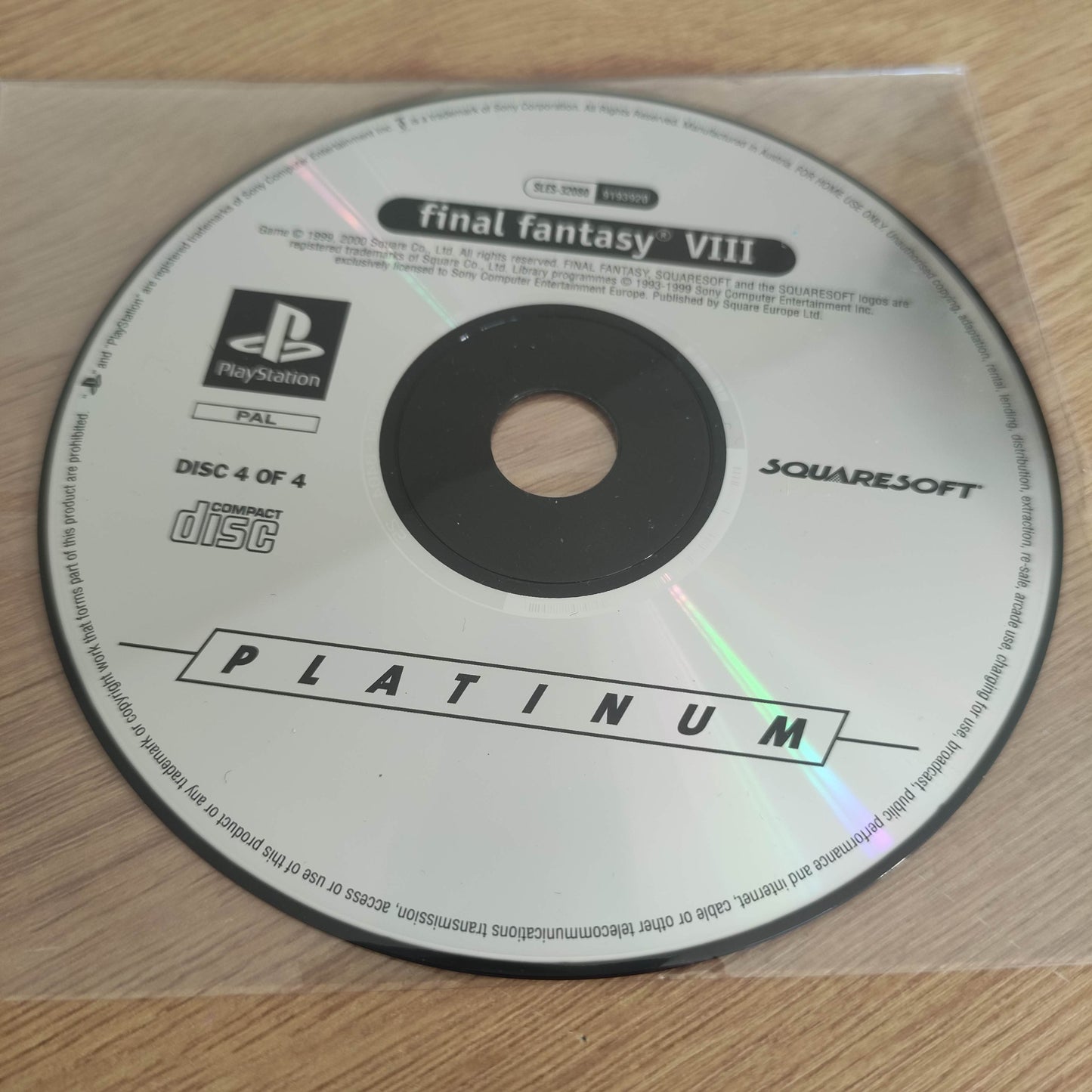Final Fantasy VIII Disc Only PS1