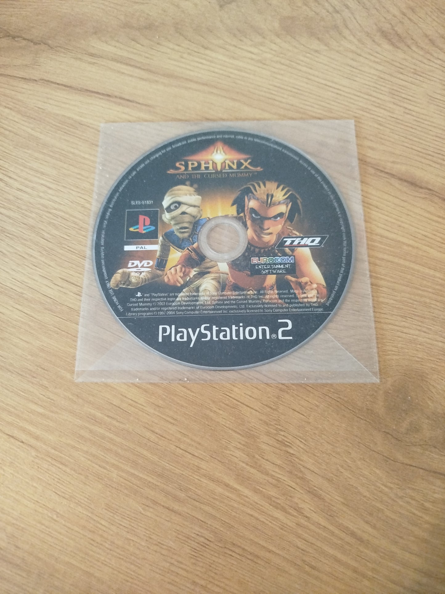 Sphinx and the cursed mummy (PS2)