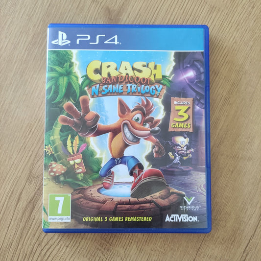Crash Bandicoot Nsane Trilogy (PS4) - 8-Bit Exchange (8BitX)