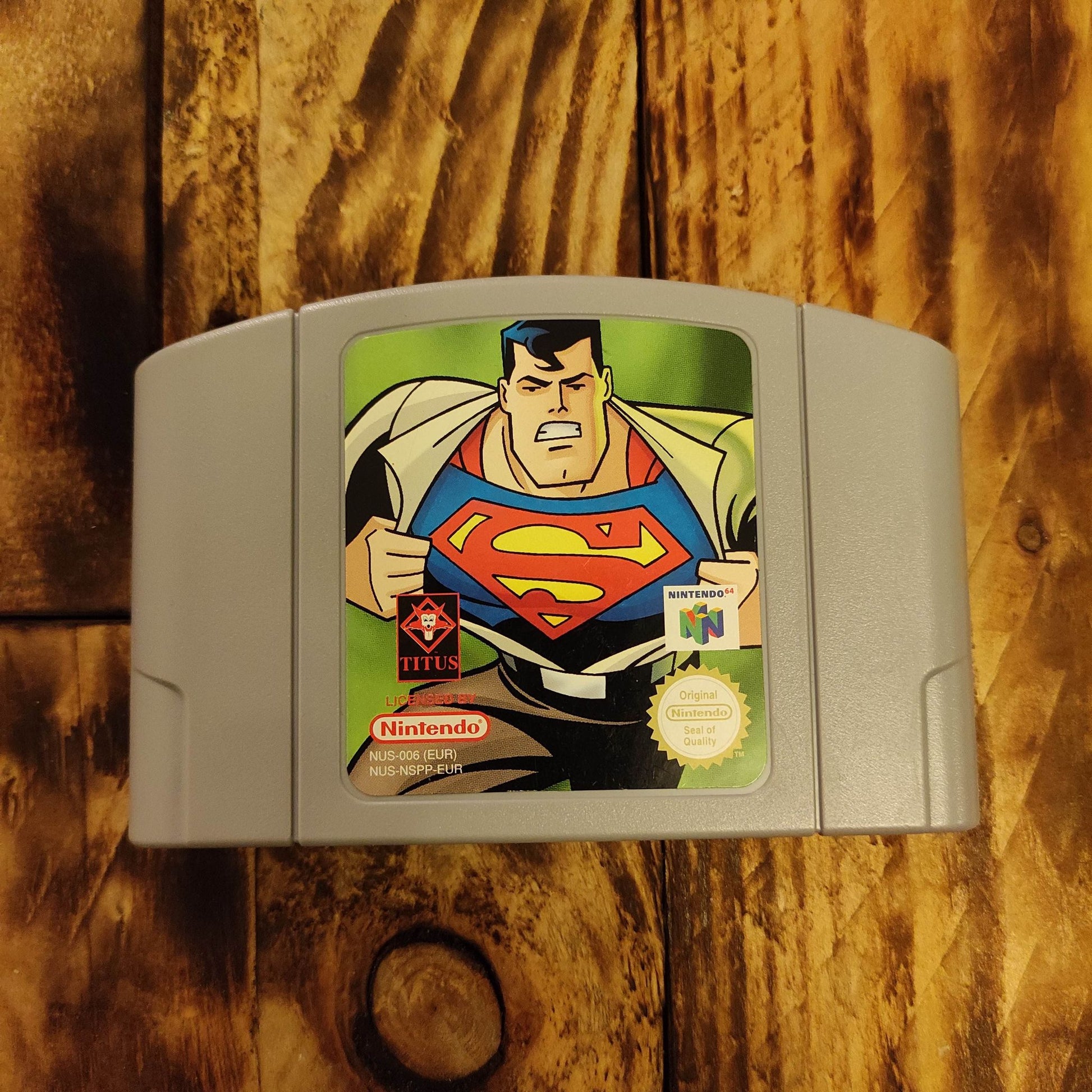 Superman (N64) UNBOXED(No Original Box) - 8-Bit Exchange (8BitX)