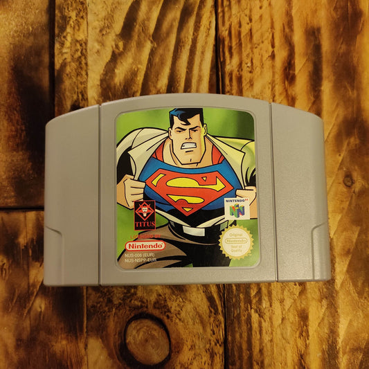 Superman (N64) UNBOXED(No Original Box) - 8-Bit Exchange (8BitX)