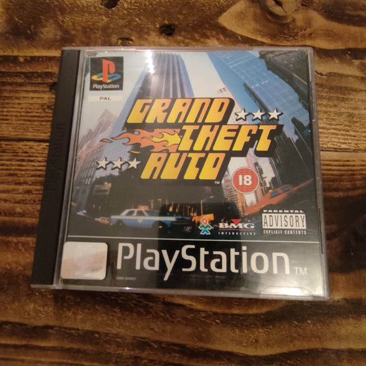 Grand Theft Auto (PS1) Boxed - 8-Bit Exchange (8BitX)