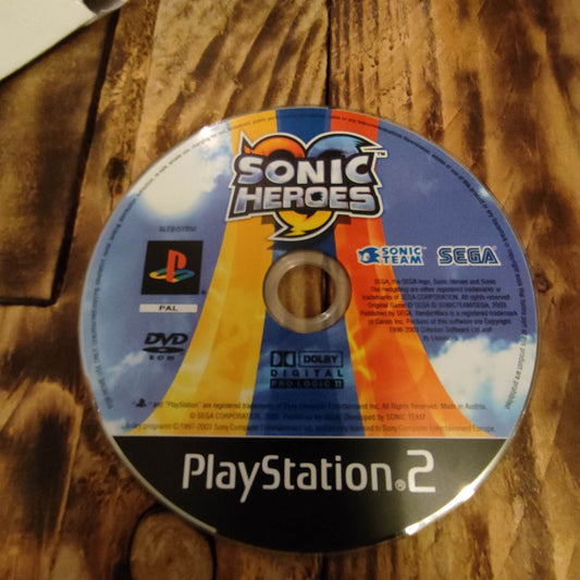 Sonic Heroes (PS2) Disc Only - 8-Bit Exchange (8BitX)