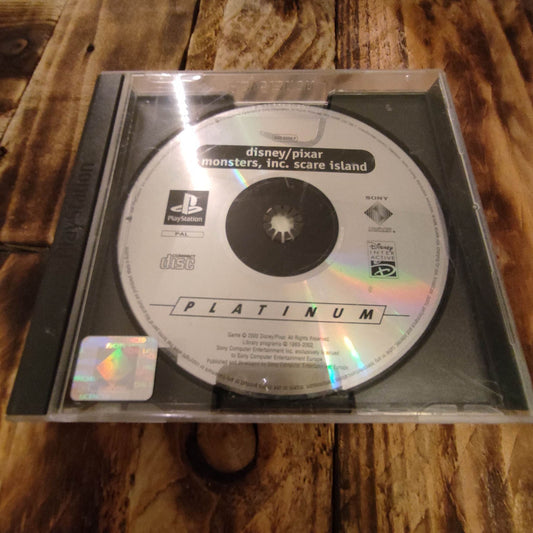 Monsters Inc (PS1) Boxed, Missing Front Art - 8-Bit Exchange (8BitX)