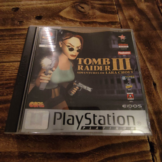 Tomb Raider 3 (PS1) Boxed - 8-Bit Exchange (8BitX)