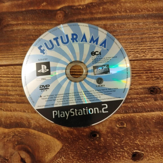 Futurama (PS2) Disc Only - 8-Bit Exchange (8BitX)