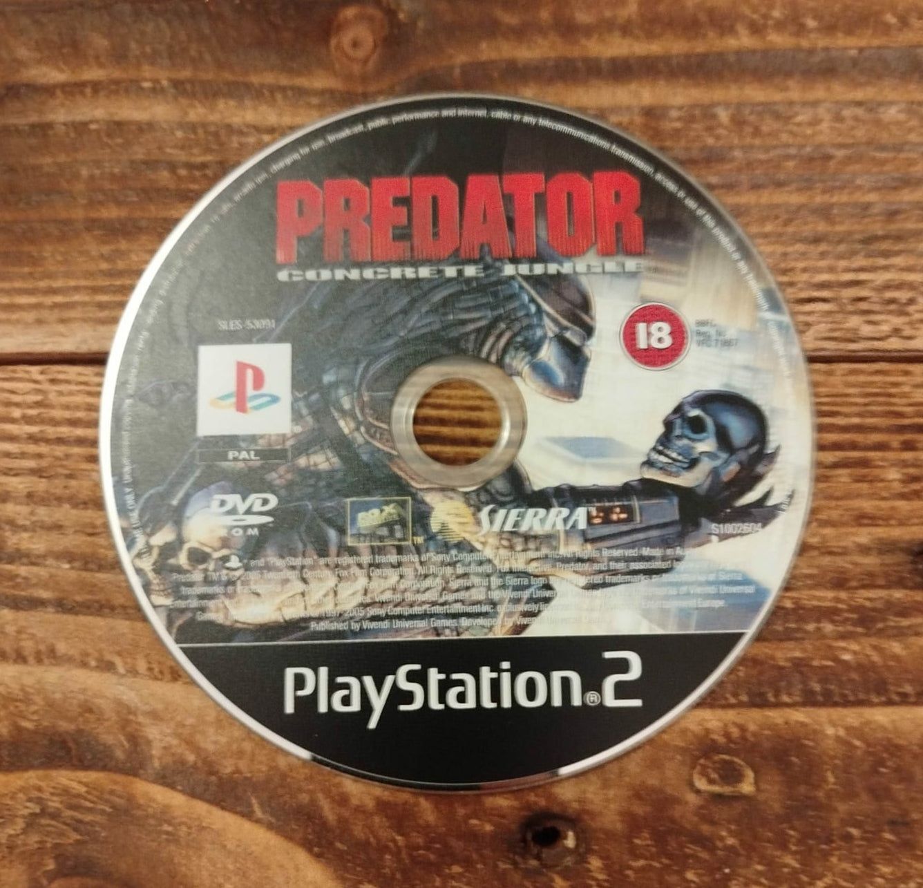 Predator Concrete Jungle (PS2) Disc Only - 8-Bit Exchange (8BitX)