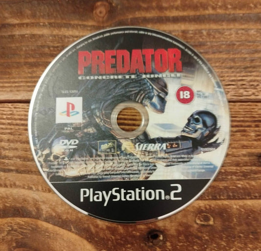 Predator Concrete Jungle (PS2) Disc Only - 8-Bit Exchange (8BitX)