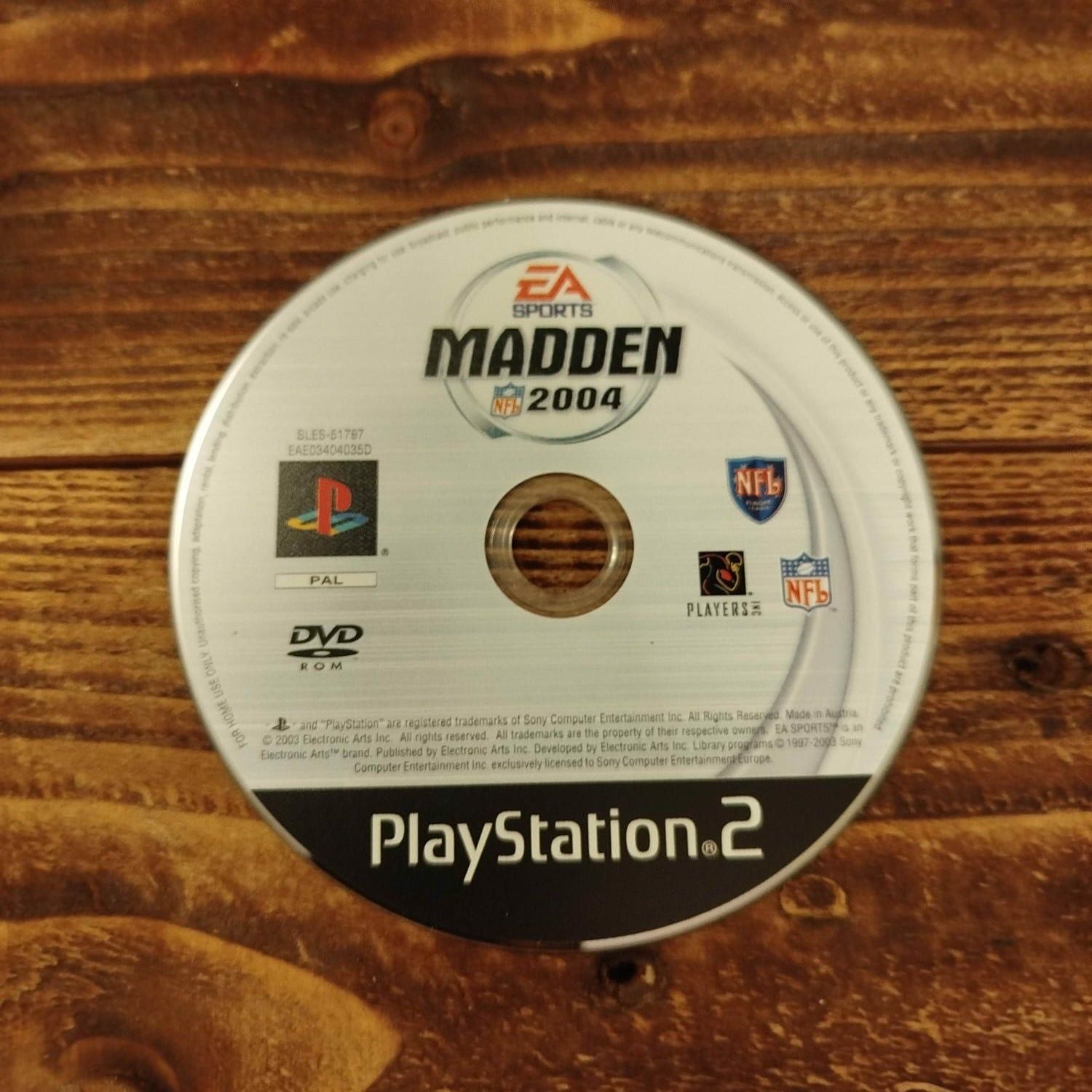 Madden 2004 (PS2) Disc Only - 8-Bit Exchange (8BitX)