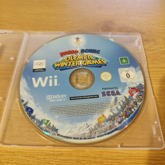 Mario & Sonic Vancouver Olympics Games 2010 Unboxed Wii