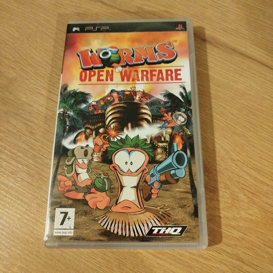 Worms Open Warfare PSP