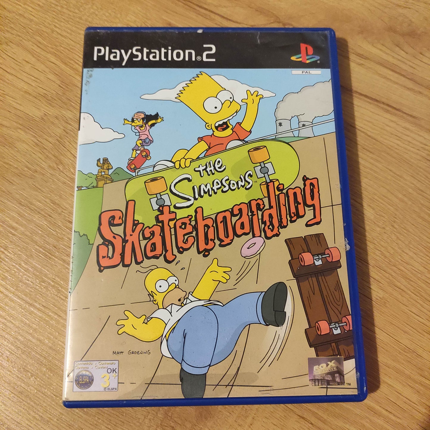 The Simpsons Skateboarding PS2
