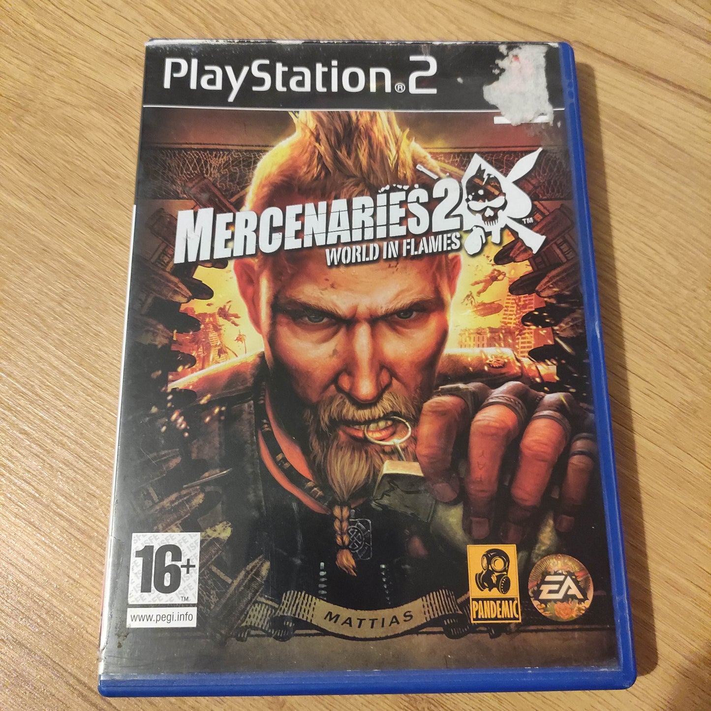 Mercenaries 2 World in Flames  (PS2)